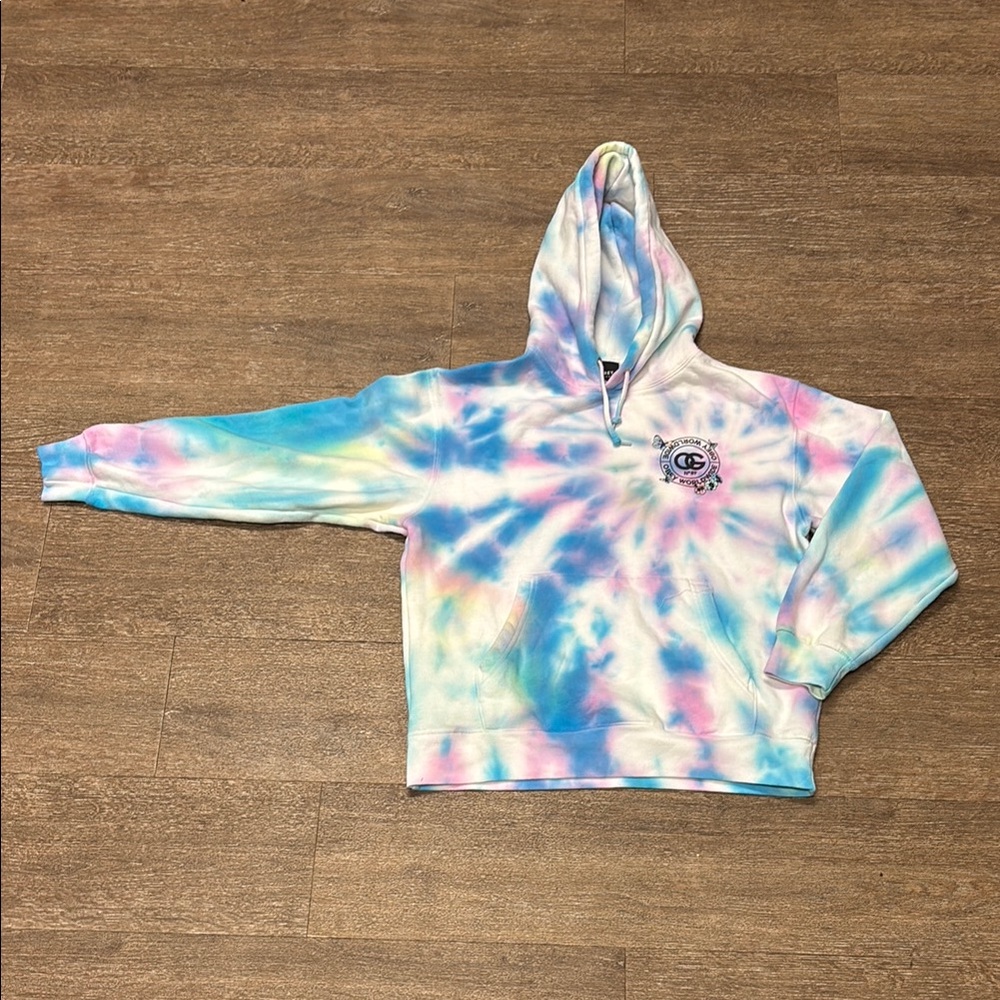 Obey Multicolor Tie-Dye Hoodie